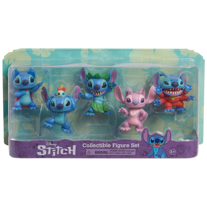 Игрален комплект с фигури Disney Stitch - 5 броя