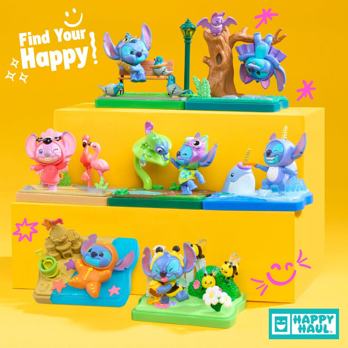 STITCH Stitch Goes Wild Diorama Figure