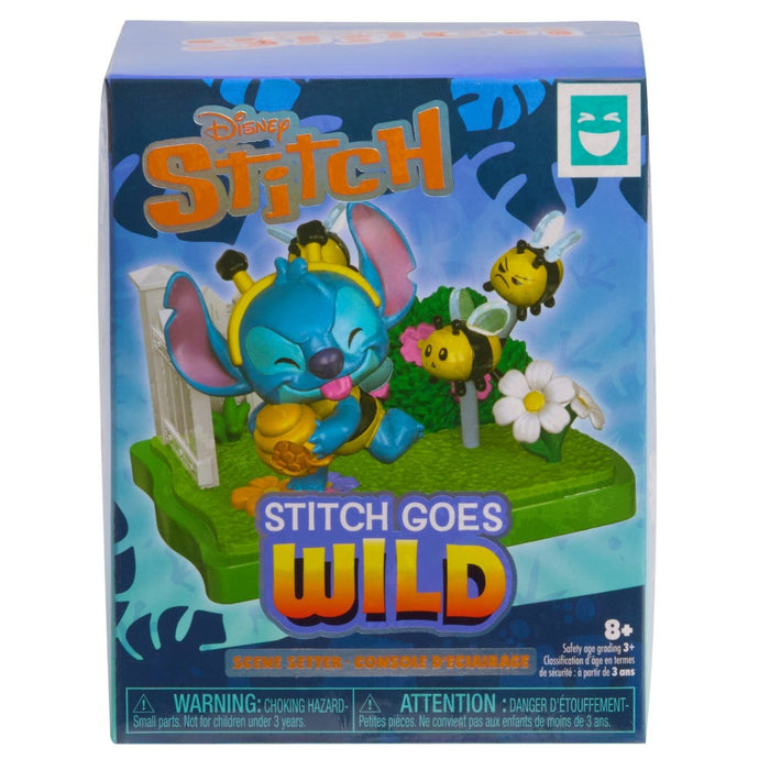 STITCH Stitch Goes Wild Diorama Figure