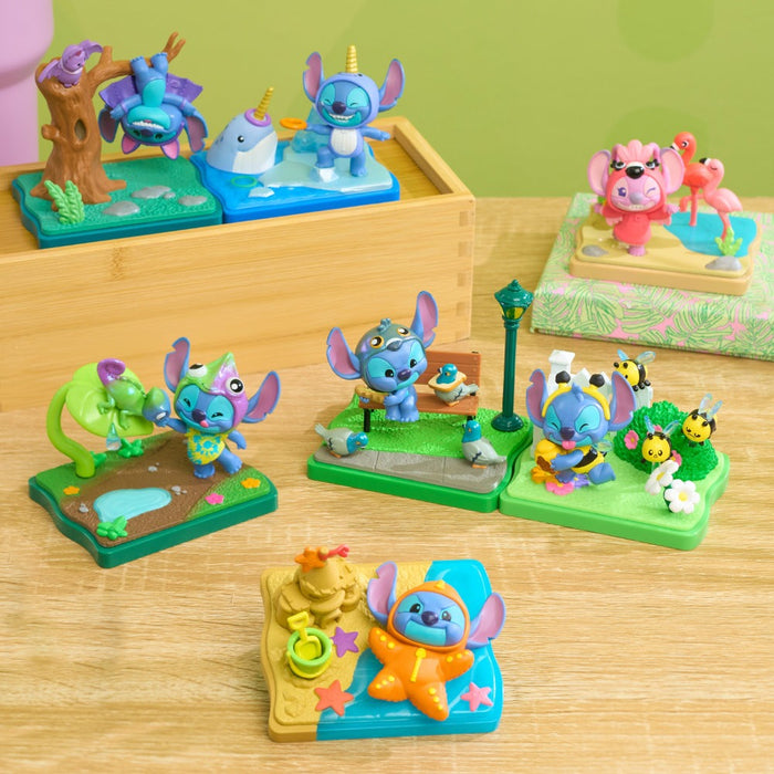 STITCH Stitch Goes Wild Diorama Figure