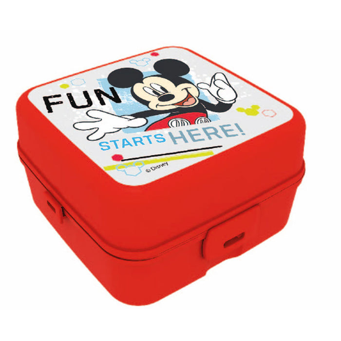 FOOD BOX WITH 500 ML MICKEY DISNEY BOTTLE