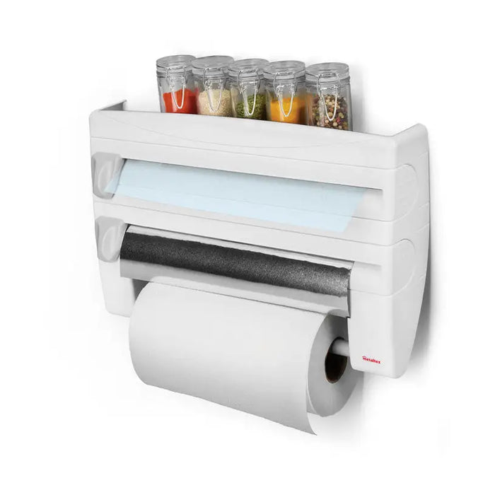 DISPENSER ROLL’N’ROLL KITCHEN PAPER METALTEX FOIL - Системи за окачване<<<Домашни потреби<<<Кухня<<<Praktiker