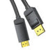 DisplayPort 1.2 to HDMI 1.4 Cable Vention HAGBH 2m 4K 30Hz (Black) - Video cables<<<Cables<<<IT