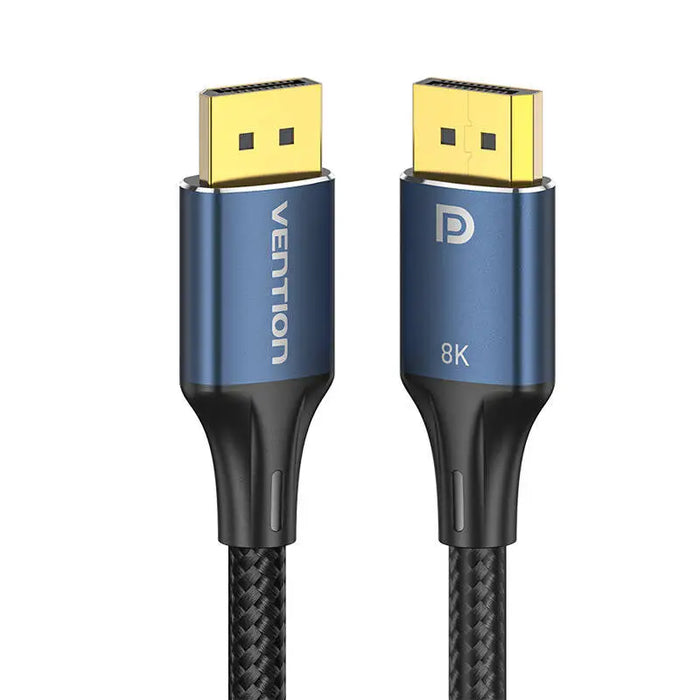 DisplayPort 1.4 Cable Vention HCELG 1,5m 8K 60Hz/ 4K 120Hz (blue) - Video cables<<<Cables<<<IT