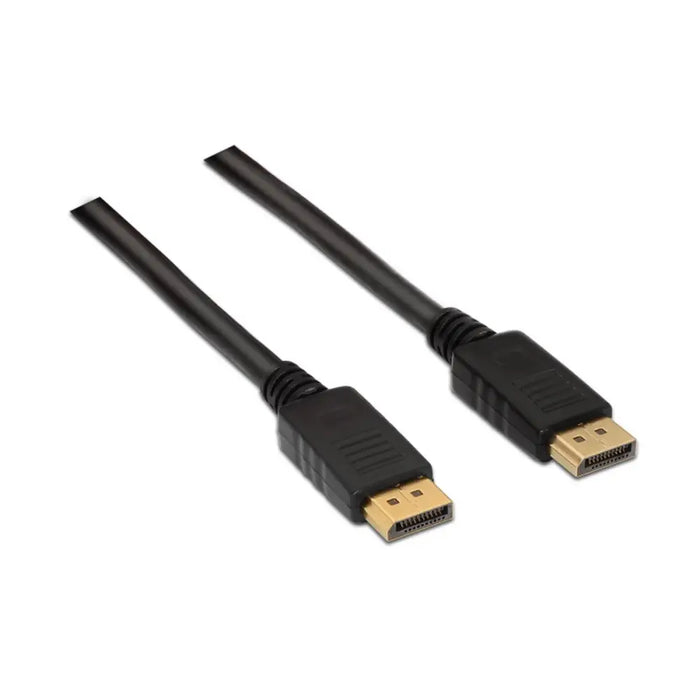 DisplayPort Cable Aisens A124-0129 Black 2 m - Компютър Кабели и адаптери<<<Компютри| Електроника<<<BigBuy&&&Кабели
