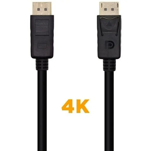 DisplayPort Cable Aisens V1.2 4K - Кабели DisplayPort<<<Компютър Кабели и адаптери<<<Компютри| Електроника<<<BigBuy