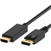 DisplayPort Cable Ewent EW-140300-030-N-P HDMI Black - Електроника Звук<<<Компютри| Електроника<<<BigBuy&&&MP3 Mp4 и