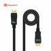 DisplayPort Cable NANOCABLE 10.15.2501 Black 1,5 m (1,5 m) - Компютър Кабели и адаптери<<<Компютри|