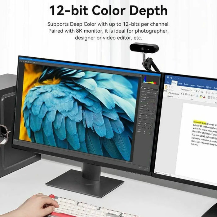 DisplayPort Cable Vention HCFLH Black 2 m - Компютър Кабели и адаптери<<<Компютри| Електроника<<<BigBuy&&&Кабели