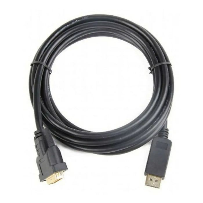 DisplayPort to DVI Adapter GEMBIRD CC-DPM-DVIM-6 1080 px (1,8 m) Black - Компютър Кабели и адаптери<<<Компютри|