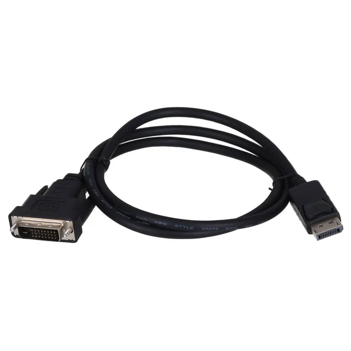 DisplayPort to DVI Cable GEMBIRD CC-DPM-DVIM-1M Black 1 m - DisplayPort cablesKBA-DIS<<<Cables