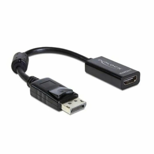 DisplayPort to HDMI Adapter DELOCK Adaptador DisplayPort > HDMI 13 cm Black - Аудио и Видео Кабели<<<Електроника