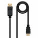 DisplayPort to HDMI Adapter NANOCABLE 10.15.4301 1 m - Компютър Кабели и адаптери<<<Компютри|