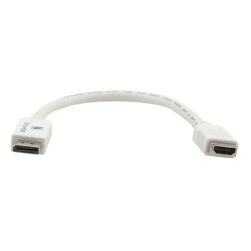 DisplayPort to HDMI Cable Kramer DP - HDMI 0.3m White 30 cm 300 cm - Компютър Кабели и адаптери<<<Компютри|
