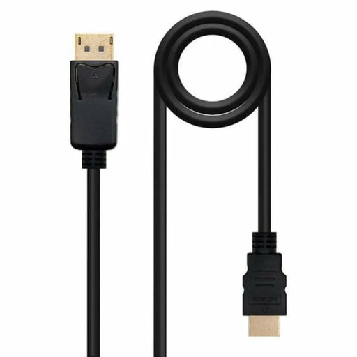 DisplayPort to HDMI Cable NANOCABLE 10.15.4303 Black 3 m - Електроника Телевизори<<<Компютри|