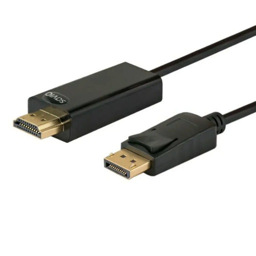 DisplayPort to HDMI Cable Savio CL-56 - Кабели DisplayPort<<<Компютър Кабели и адаптери<<<Компютри|