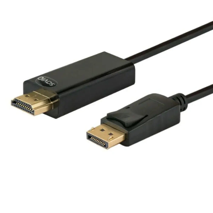DisplayPort to HDMI Cable Savio CL-56 - Кабели DisplayPort<<<Компютър Кабели и адаптери<<<Компютри|