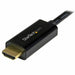 DisplayPort to HDMI Cable Startech MDP2HDMM1MB 4K Ultra HD Black 1 m - Компютър Кабели и адаптери<<<Компютри|