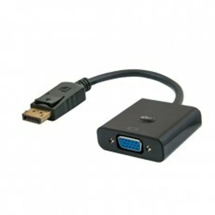 DisplayPort to VGA adapter Savio CL-90 Black 20 cm - Адаптери<<<Компютър Кабели и адаптери<<<Компютри|
