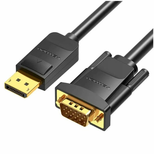 DisplayPort to VGA adapter Vention HBLBH Black 2 m - Компютър Кабели и адаптери<<<Компютри|