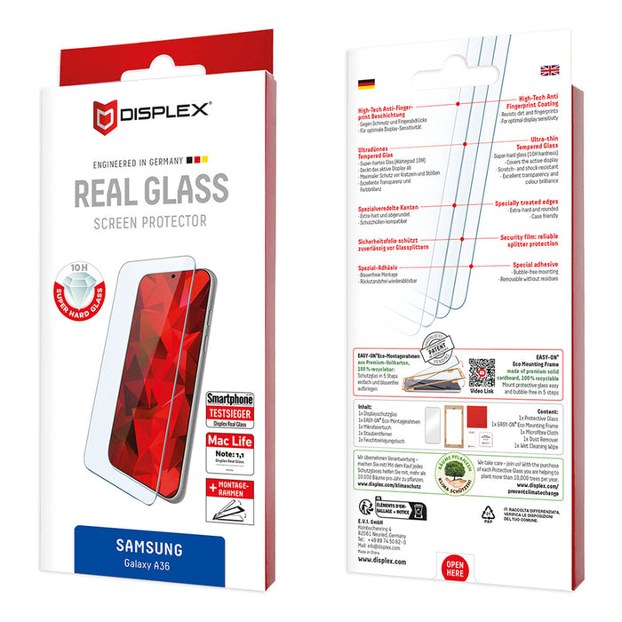 GLASS DISPLEX SAMSUNG A36 02067