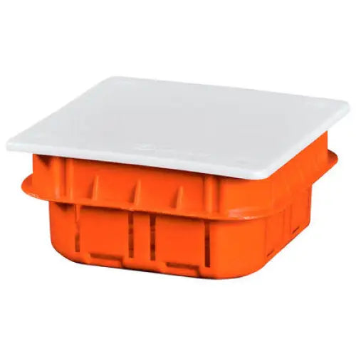 DISTRIBUTION BOX LUX BORSAN LUX 80x80x40mm - Инсталационни материали<<<Електроматериали<<<Строителни
