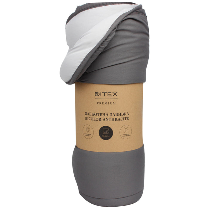 LIGHTWEIGHT BLANKET DITEX 150X210 CM MF GRAPHITE 300 GR/M2