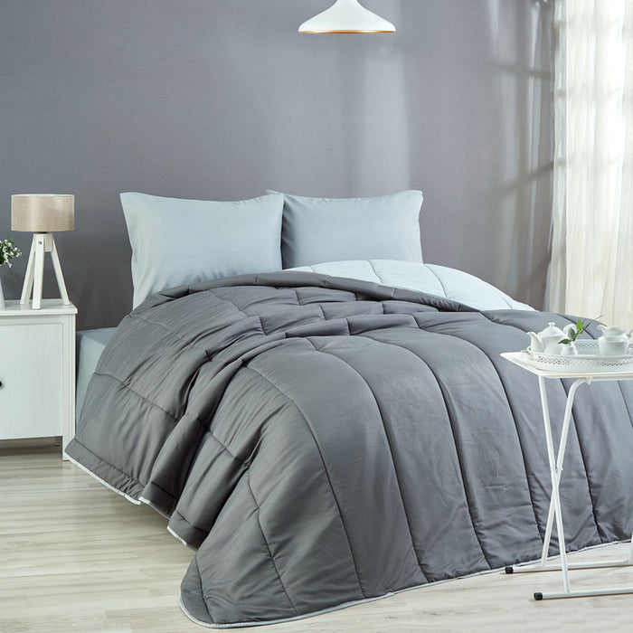 LIGHTWEIGHT BLANKET DITEX 200X210 CM MF GRAPHITE 300 GR/M2