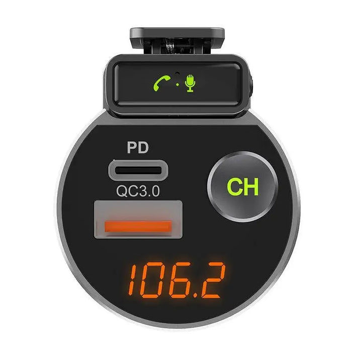 DIVA FM BT1522 car transmitter - Авто трансмитери<<<Авто<<<TechMart&&&FM трансмитер<<<Автоаудио<<<Спорт и свободно