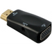 Diva HDMI to VGA Adapter Black - Адаптери<<<Аксесоари за телевизори<<<Аксесоари<<<TechMart&&&Компютърни