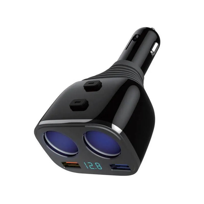 Charger DIVA 2 USB + 2 cigarette lighter sockets 12V/5V 2.4A QC