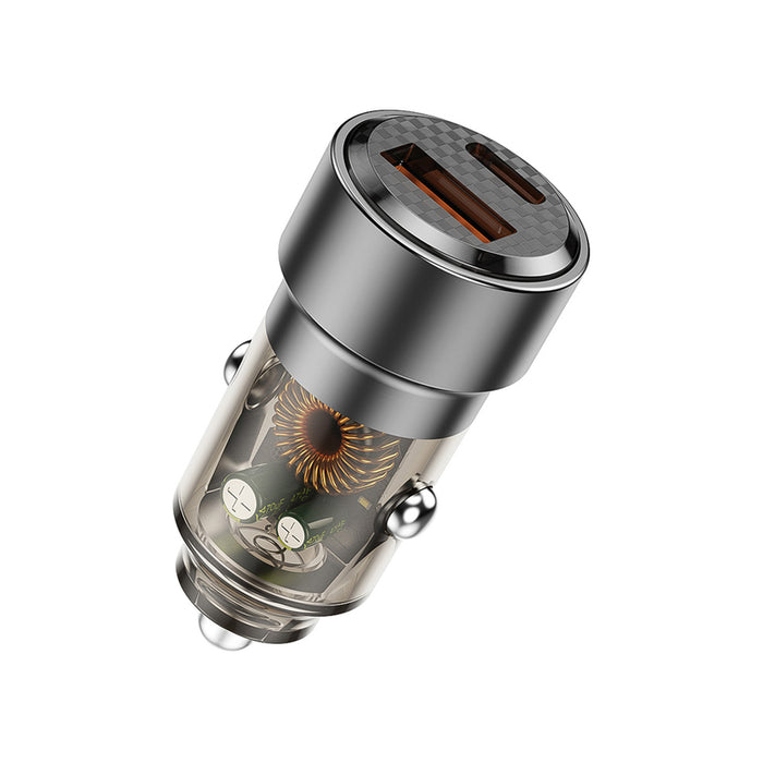 CHARGER 12V DIVA 45W PD USB-A+USB-C QC