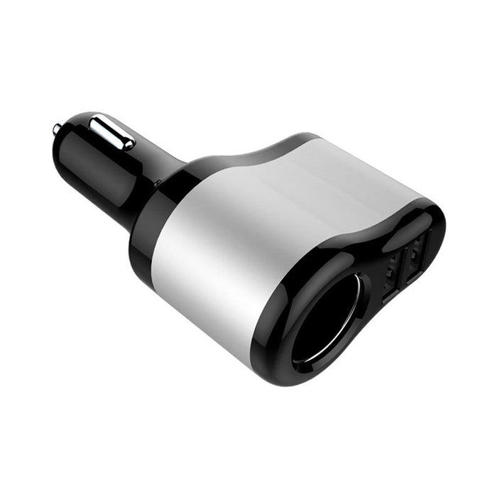 LIGHTER CHARGER WITH SOCKET AND 2 USB