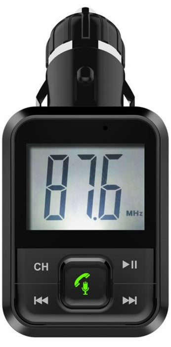 Car transmitter DIVA FMBT1502 Bluetooth Black