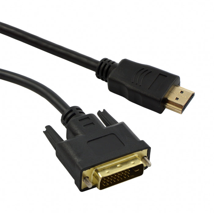 Cable Diva HDMI to DVI (24+1pin) 1.8m Black