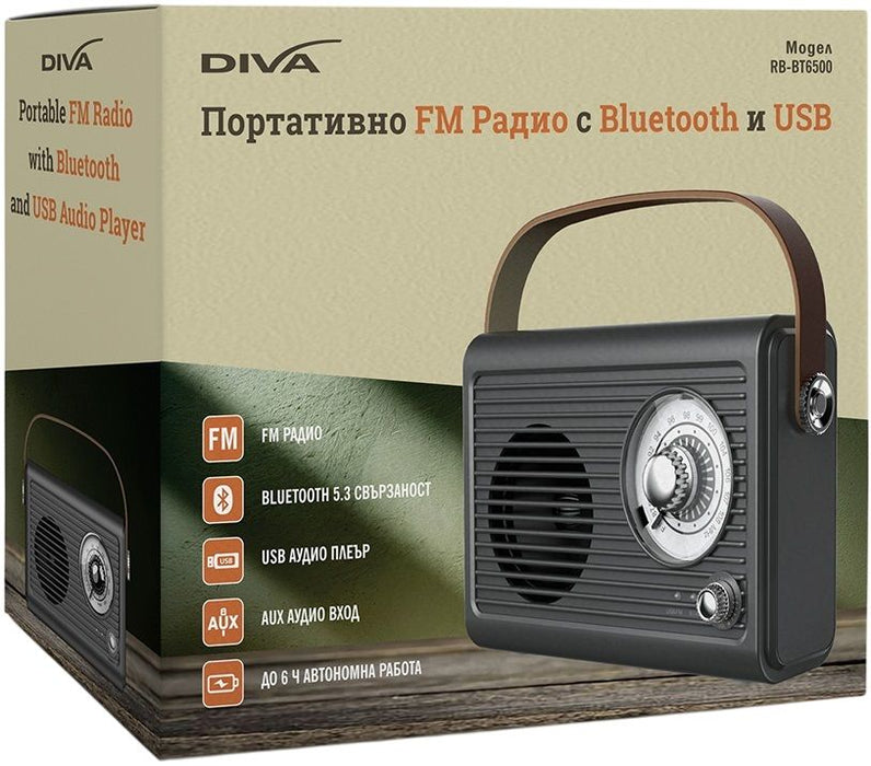 Radio DIVA RB-BT6500