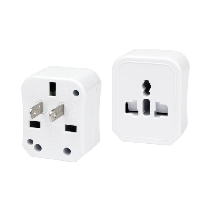 Adapter Diva Travel Adapter 3in1 White