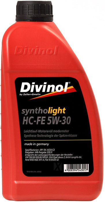 DIVINOL SYNTHOLIGHT HC-FE 5W-30 1L