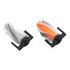ROMO bristle and rubber elements brush