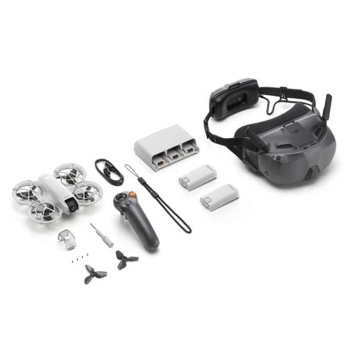DJI Drone Neo Motion Fly More Combo with 4K 3840x2880@30fps Camera with DJI RC Motion 3Remote Controller, Light Gray EU (CP.FP.00000186.03)
