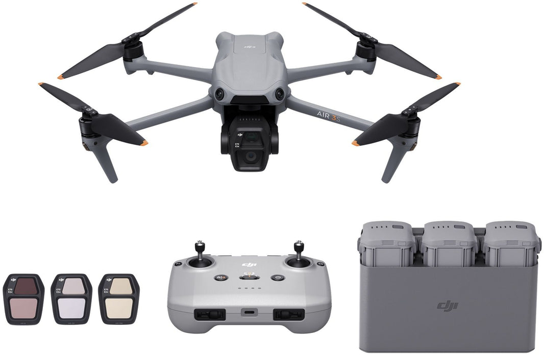 Drone Dji Air 3S Fly More Combo 50 Mp