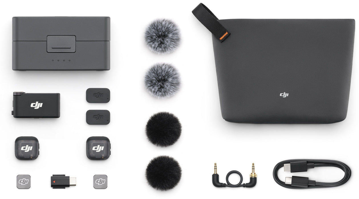 MICROPHONE DJI MIC 3 (2TX+1RX +Charging)