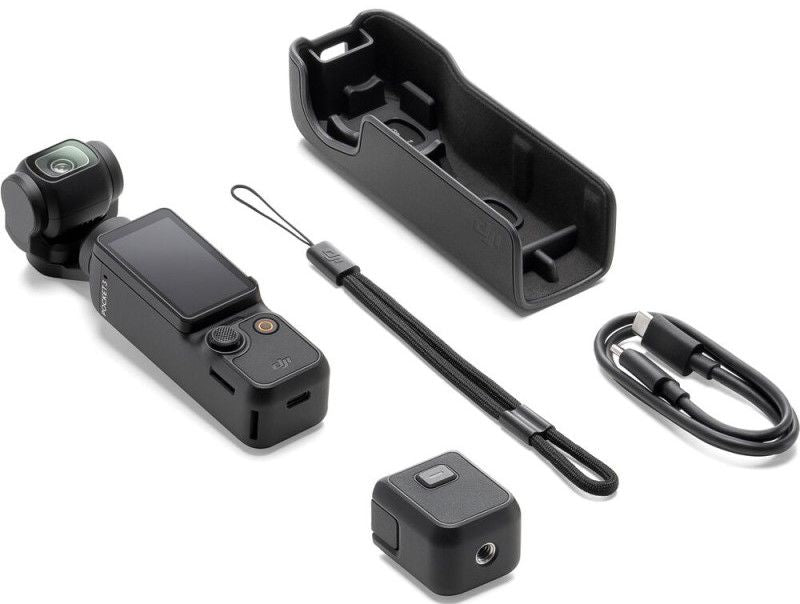 DJI Action Camera Osmo Pocket 3 Standard Combo Black EU (CP.OS.00000301.01)