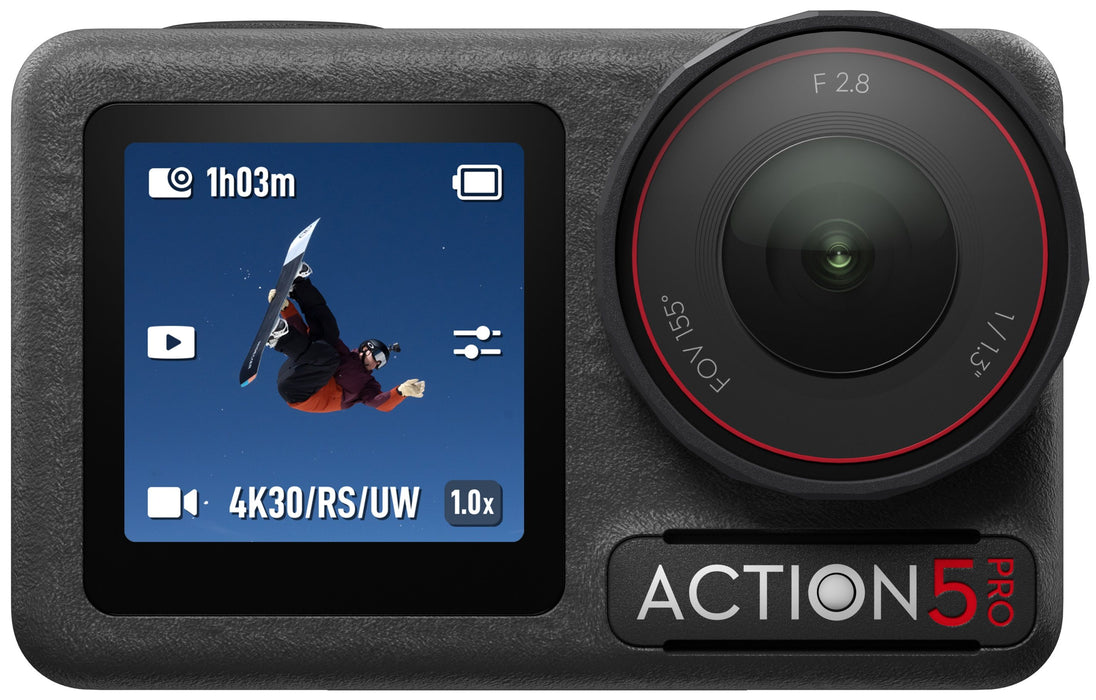 DJI Osmo Action 5 Pro Standard Combo Action Camera 12 MPx 4k 120fps Black EU (CP.OS.00000349.01)