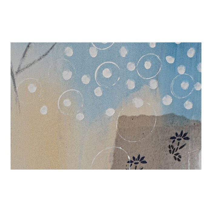 Canvas DKD Home Decor Branches Pinewood Canvas 80 x 4 x 100 cm