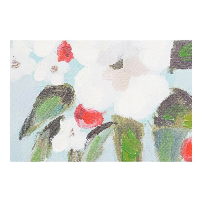 Canvas DKD Home Decor Canvas 140 x 3 x 140 cm Buddha