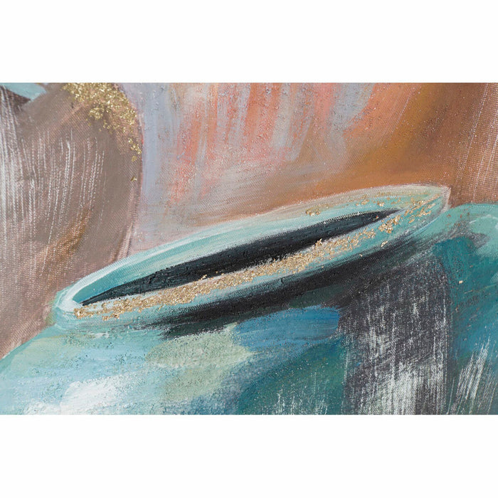 Canvas DKD Home Decor Pinewood Canvas 90 x 2,7 x 60 cm