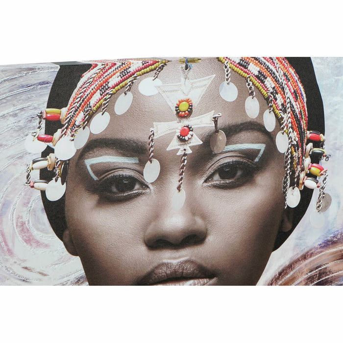 Canvas DKD Home Decor Canvas MDF Wood 50 x 1,8 x 70 cm