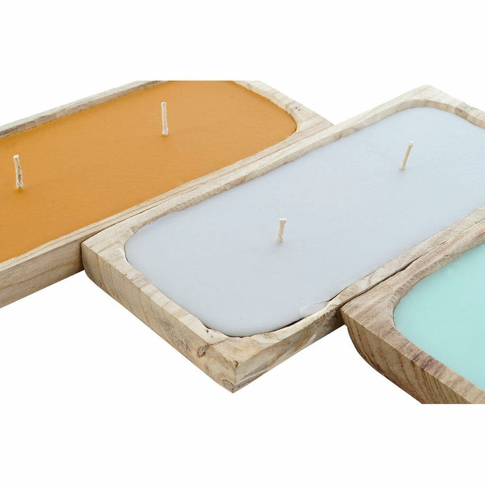 Candle DKD Home Decor (35 x 15 x 5 cm) (3 pcs)