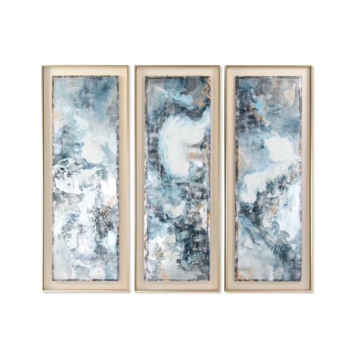 Canvas DKD Home Decor polystyrene Canvas 53,5 x 5 x 140 cm (3 Pieces)